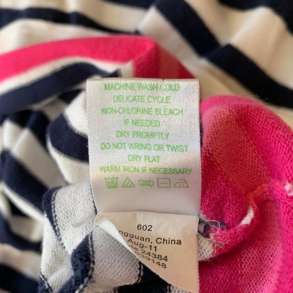 Lilly Pulitzer Striped Long Sleeve Shirt Size Small - Picture 8 of 12